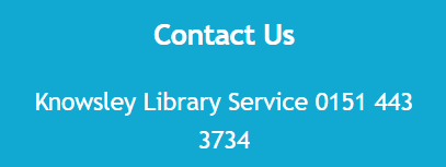 Contact number for the library 01514433734